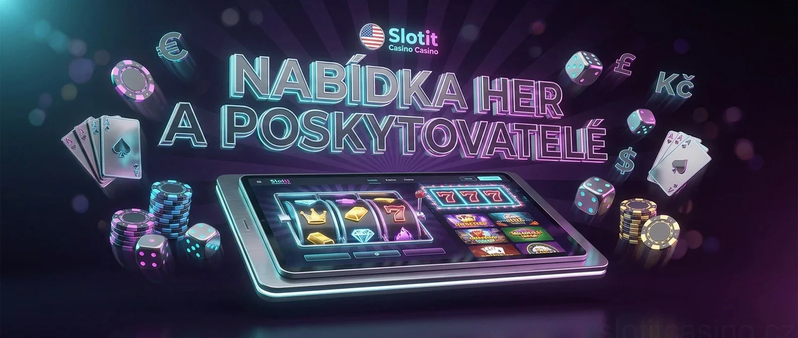 Nabídka her a poskytovatelé